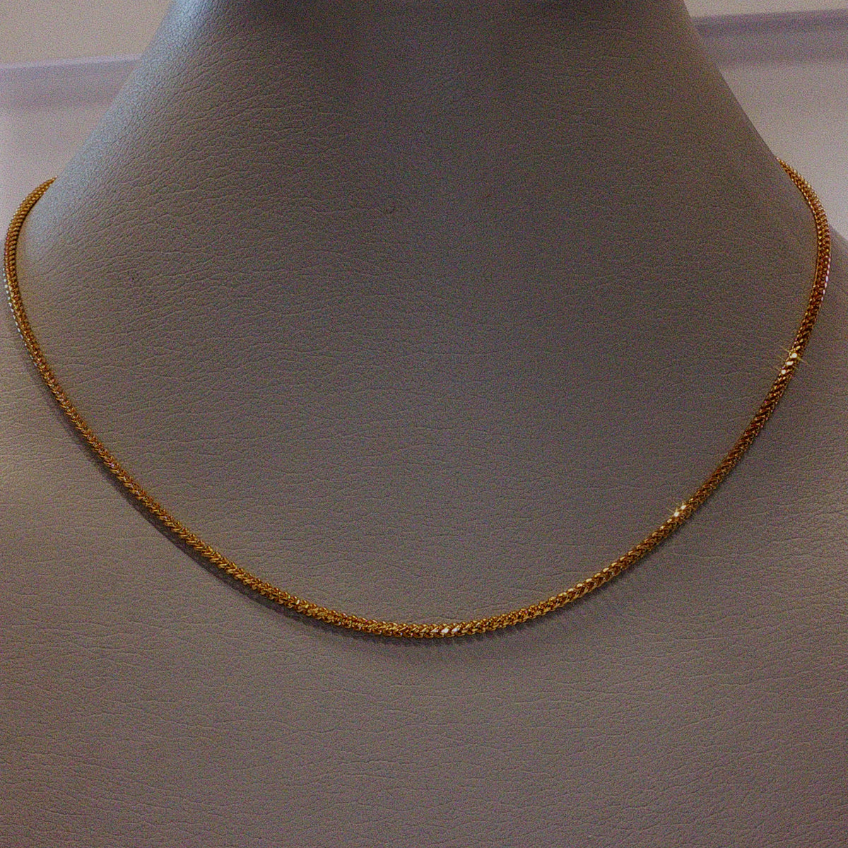 Yellow Gold Chain Necklace