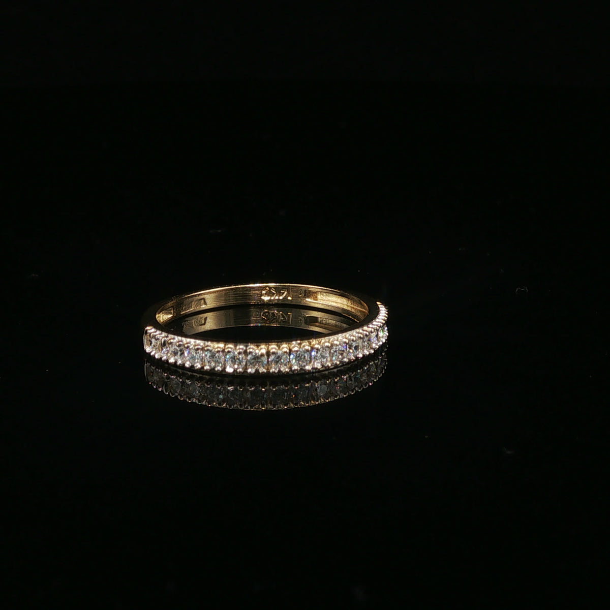 Yellow Gold Diamond Eternity Ring