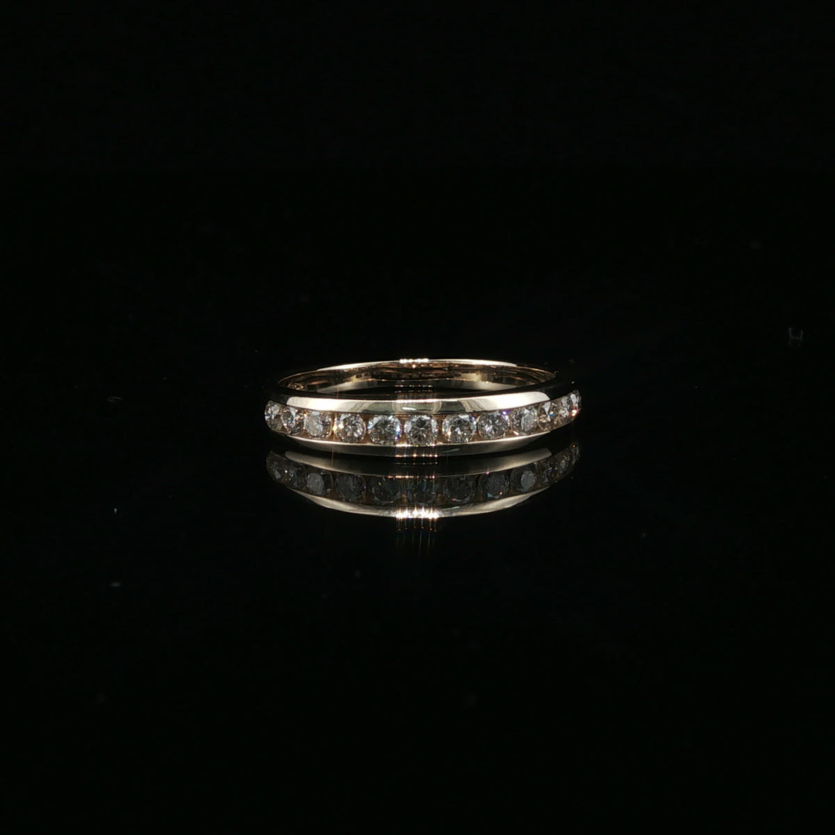 Diamond Eternity Ring in Rose Gold