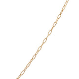 Yellow Gold Necklace with Heart-Shaped Ruby Charm