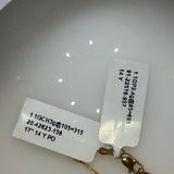 Yellow Gold Diamond Cluster Pendant Necklace