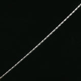 Square Diamond Cluster Pendant Necklace in White Gold