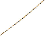 Trillion-Cut Royal Blue Sapphire Swirl Pendant Necklace in Yellow Gold