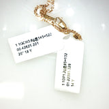 Pearl Teardrop Pendant Necklace in Rose Gold