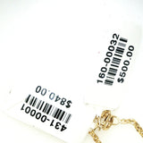 Yellow Gold Pearl Pendant Necklace with Scalloped Halo