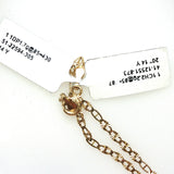 Yellow Gold Diamond Teardrop Pendant Necklace