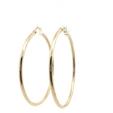 Classic Yellow Gold Hoop Earrings