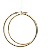Classic Yellow Gold Hoop Earrings