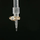 Round Diamond Solitaire Ring in Yellow Gold