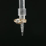 Round Diamond Solitaire Ring in Yellow Gold