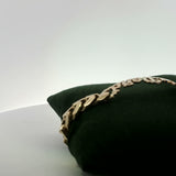 Custom Nameplate Curb Chain Bracelet in Yellow Gold