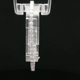 Classic Diamond Tennis Necklace in White Gold