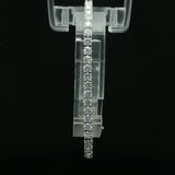 Classic Diamond Tennis Necklace in White Gold