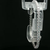 Classic Diamond Tennis Necklace in White Gold