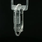 Classic Diamond Tennis Necklace in White Gold