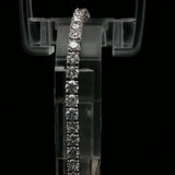 Classic Diamond Tennis Necklace in White Gold