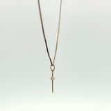 Diamond Starburst Cross Pendant Necklace in Yellow Gold