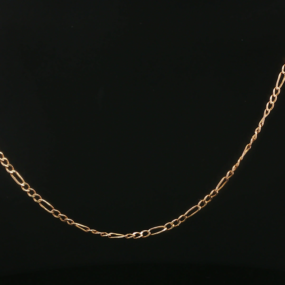 Classic Yellow Gold Figaro Link Chain