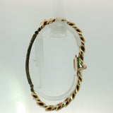 Yellow Gold Personalized ID Curb Chain Bracelet