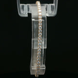 Classic Diamond Tennis Bracelet in Rose Gold