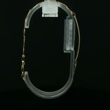 Yellow Gold Greek Key ID Chain Bracelet