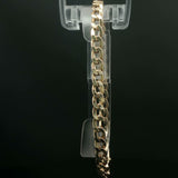 Yellow Gold Curb Link Chain Bracelet
