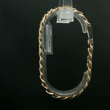 Classic Yellow Gold Cuban Link Chain Bracelet