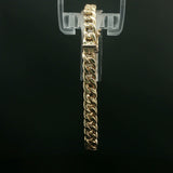 Classic Yellow Gold Curb Link Chain Bracelet