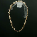 Classic Yellow Gold Curb Link Chain Bracelet