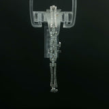 White Gold Diamond Link Chain Bracelet