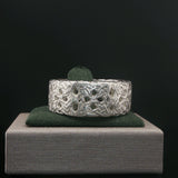 Intricate Openwork Silver Band Ring