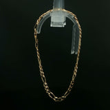 Yellow Gold Figaro Chain Bracelet