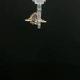 Rose Gold Diamond Cluster Cocktail Ring
