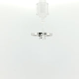 Princess-Cut Diamond Engagement Ring in White Gold