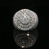 White Gold Diamond Cocktail Ring