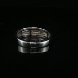 White Gold Channel Set Diamond Band Ring