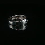 White Gold Channel Set Diamond Band Ring
