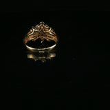 Diamond Cluster Multistone Ring — Yellow Gold