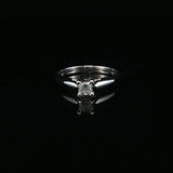 White Gold Diamond Solitaire Ring