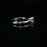 White Gold Diamond Solitaire Ring