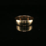 Classic Polished Rose Gold Band Ring