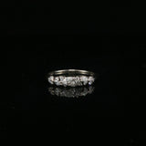White Gold Diamond Multistone Band Ring