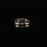 Rose Gold Channel Set Diamond Eternity Ring