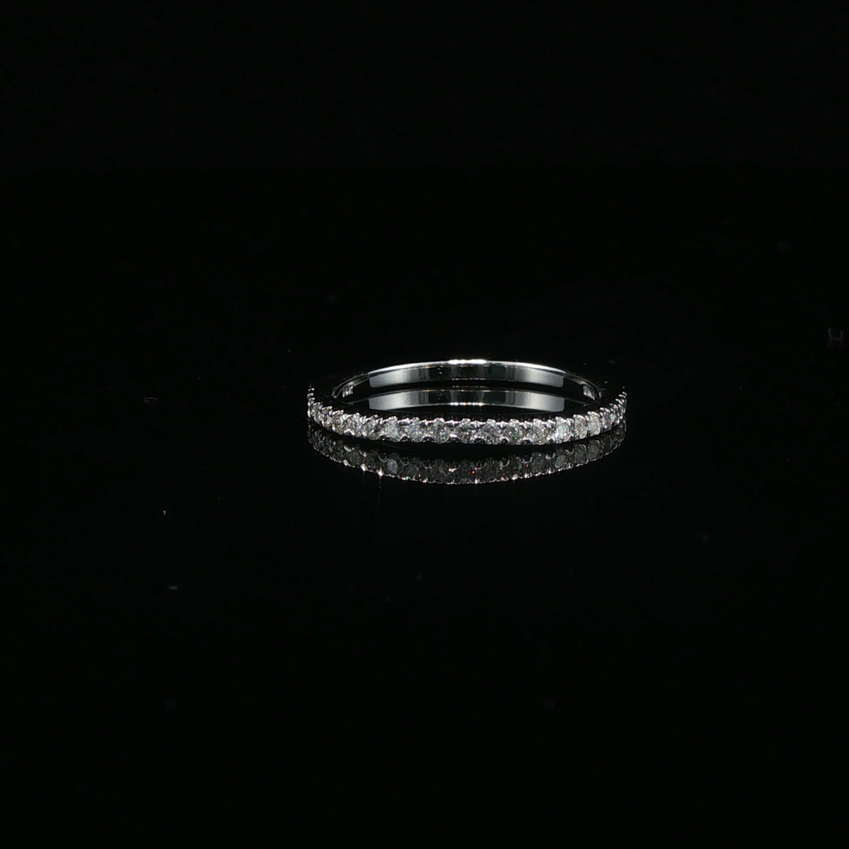 Diamond Eternity Band in White Gold