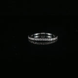 Diamond Eternity Band in White Gold