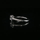 Diamond Engagement Ring in White Gold