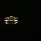 Diamond Pave Band Ring in White Gold