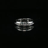 Diamond White Gold Band Ring