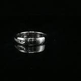 Diamond White Gold Band Ring
