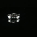 Diamond White Gold Band Ring